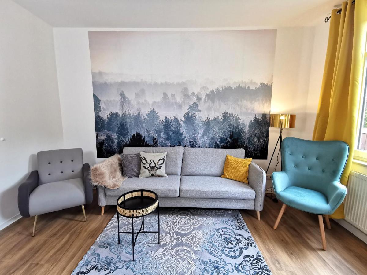 Bohnapartments - Stadtblick Zechenhaus - Balkon - Gratis Parkplatz - Wlan - Sehr Ruhig - Barrierearm Ilmenau Buitenkant foto