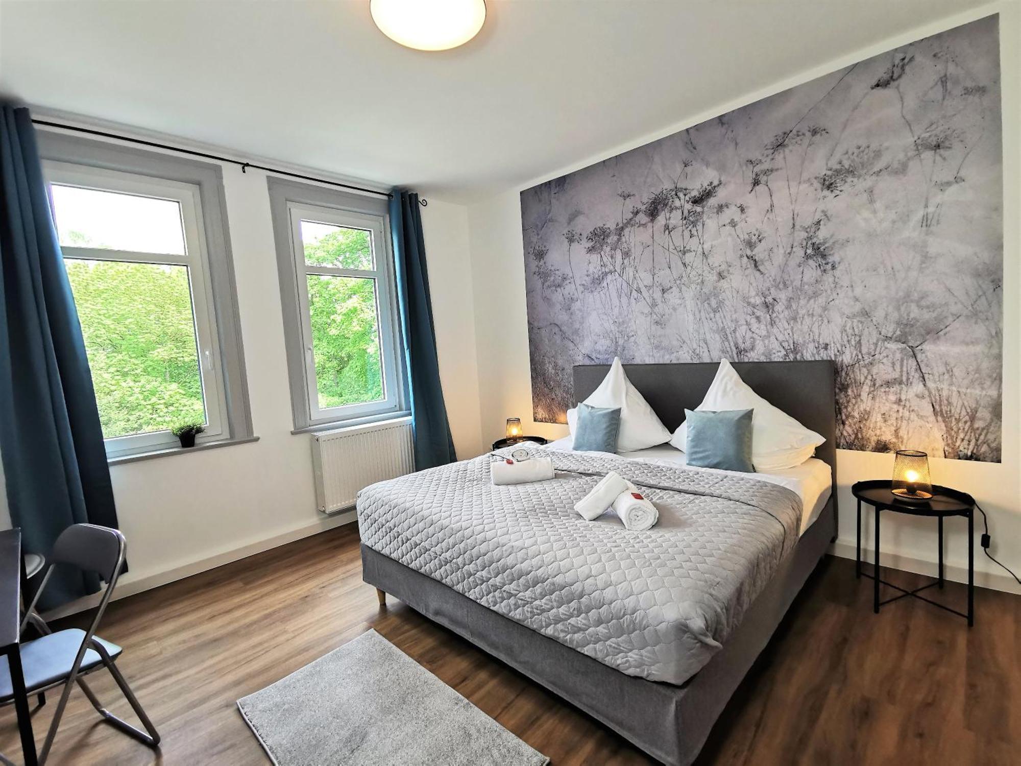 Bohnapartments - Stadtblick Zechenhaus - Balkon - Gratis Parkplatz - Wlan - Sehr Ruhig - Barrierearm Ilmenau Buitenkant foto